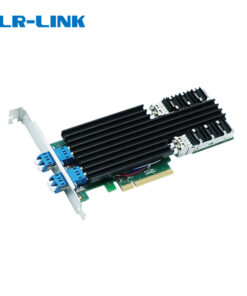Thẻ mạng Ethernet bỏ qua một chiều 10G LR PCIe x8 chế độ đơn, cổng kép (Intel 82599) LRES1022PF-BP-LR