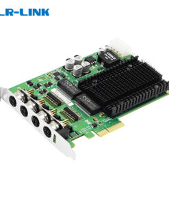 Thẻ PCIe x4 Quad-port PoE+ M12 Gigabit Vision Frame Grabber (Intel i350) LRES4011MT-PoE