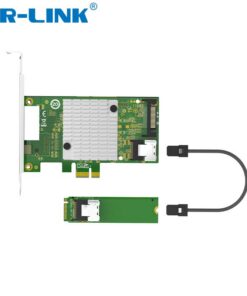 Bộ điều hợp mạng Ethernet 10G Dual-Port sang SFF-8087/M.2 (Dựa trên Intel X550) LRES2050PT-2RJ45