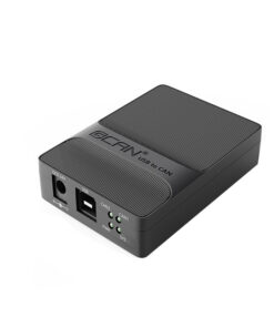 USBCAN-II C 1500V từ khớp nối cách ly Tốc độ truyền 5K ~ 1m Hỗ trợ khung can2.0a và can2.0b 2 CAN giao diện thẻ giao diện bus