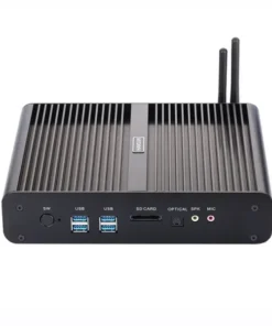 Dòng FMC-BM02 Mini PC không quạt với I7 thế hệ thứ 5~7, 2 x Lan, 2 x HDMI, SIM, Raid