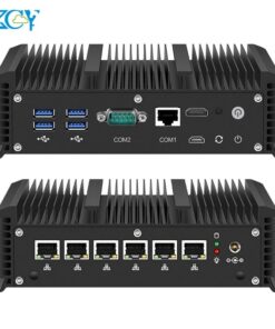 I7-10710U máy tính mini Bộ định tuyến 6×2.5g AES-NI Ethernet DB9 RJ45 RS232 ảo hóa WIFI Sim 4G LTE Windows Ubuntu openwrt pfsense