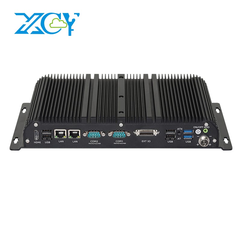 Không Quạt Công Nghiệp Mini PC i7-1165G7 2X DDR4 Khe M.2 NVMe 2X 2.5gbe Lan RS232 RS485 GPIO Hỗ trợ Wifi 4G 5G LTE 9V-36V đầu vào