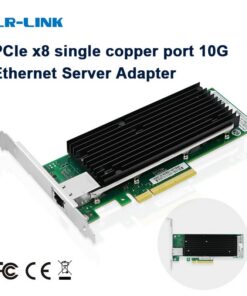 LR-LINK 9801bt 10GB Ethernet RJ45 LAN Card PCI-Express X8 Card mạng Adapter Mạng Máy chủ Nic tương thích Intel X540-T1