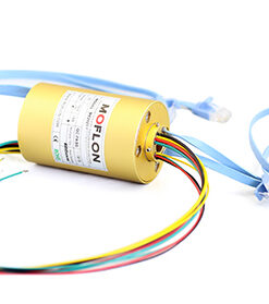Dòng ME2501 Kích thước lỗ 50mm, OD 119mm, 1 kênh 100/1000M Ethernet+2~60 mạch