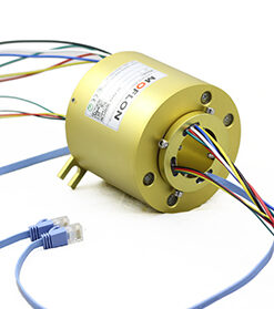 Dòng ME2381 Kích thước lỗ 38,1mm, OD 99mm, 1 kênh 100/1000M Ethernet+2~60 mạch