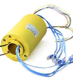 Dòng ME2252 Kích thước lỗ 25,4mm, OD 86mm, 2 kênh 100/1000M Ethernet+2~60 mạch